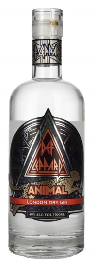 Def Leppard Rocket Gin artwork